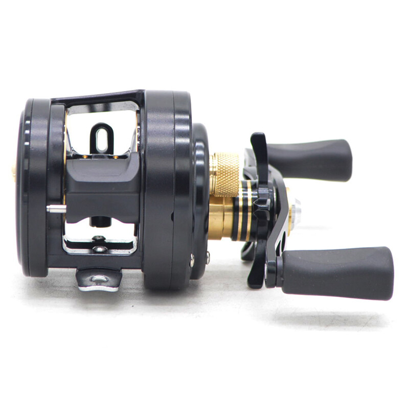 400 Size Round Reel Metal Body 9+1 BBs 6.0:1 Smooth Retrieve Baitcasting Fishing