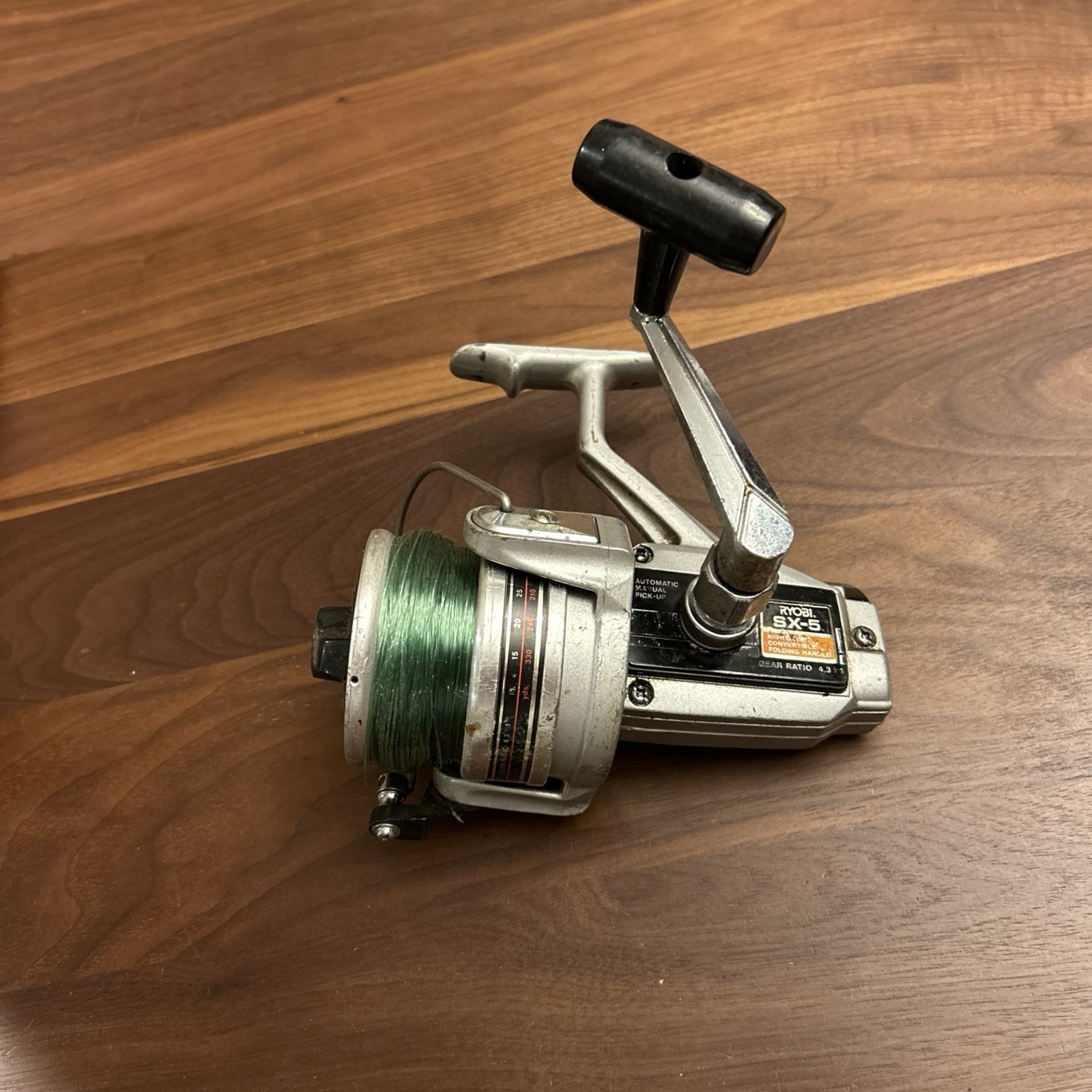 Vintage Ryobi SX5 Spinning Reel Japan Made Fishing Reel L12