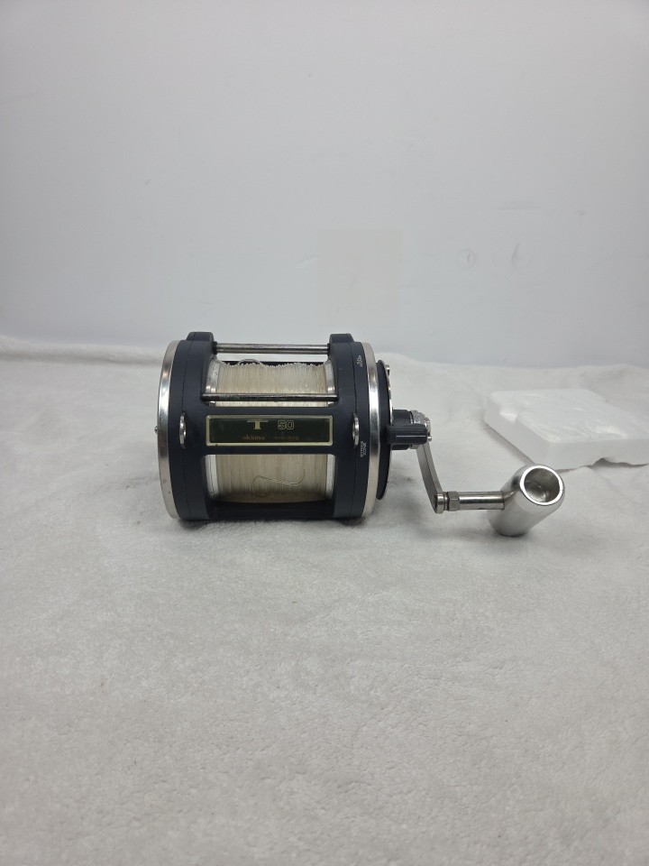 OKUMA Titus T50 Single-Speed Lever-Drag Fishing Reel Gear Ratio 3.1:1