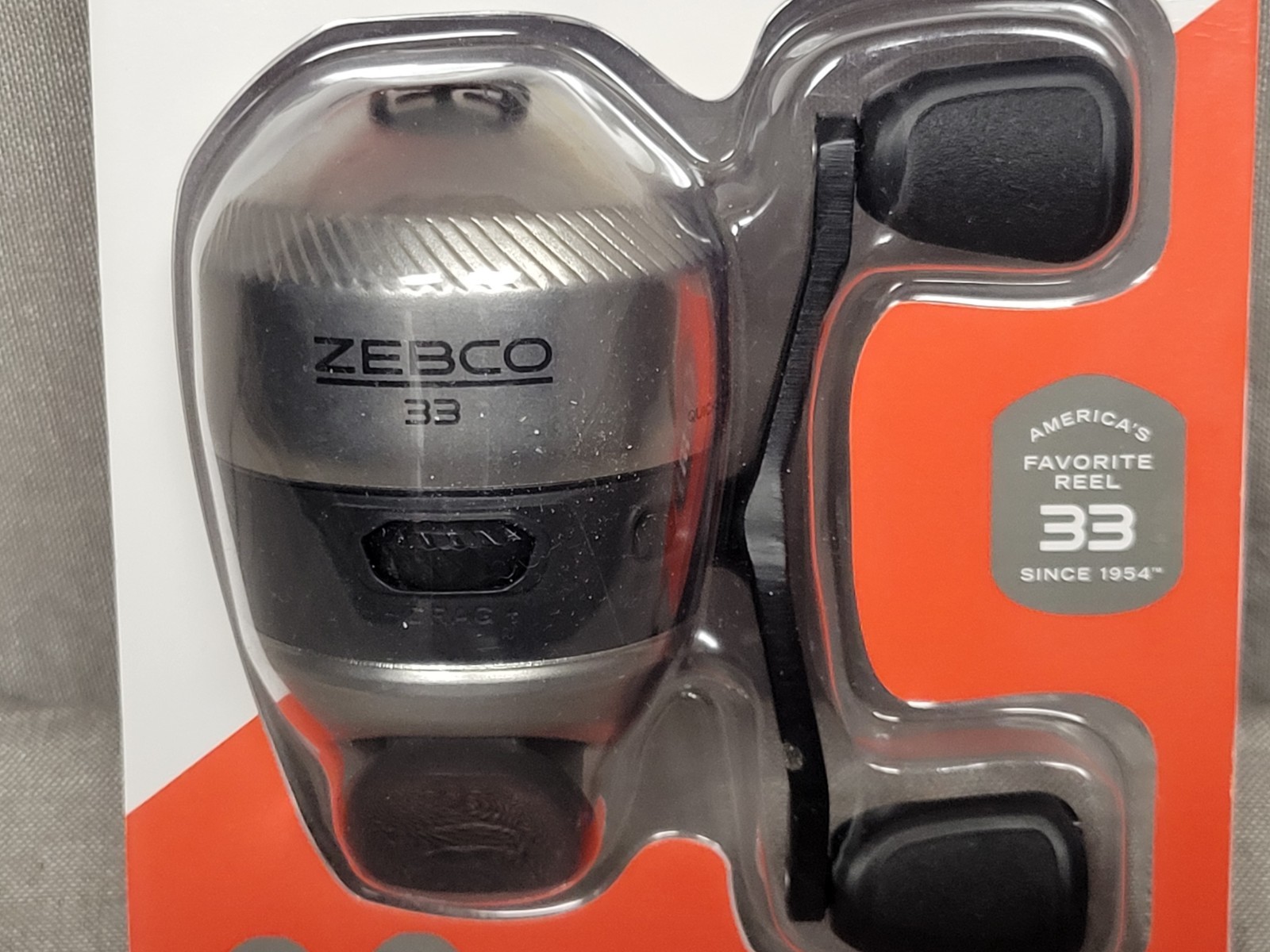 Zebco 33 Spincast Fishing Reel All Metal Gears – 10lb Line Model: ZS5267 New