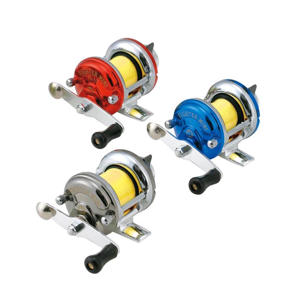 ** PRO MARINE Fighter Mini DX Small fish Reel FM100 * Color cannot be specified.