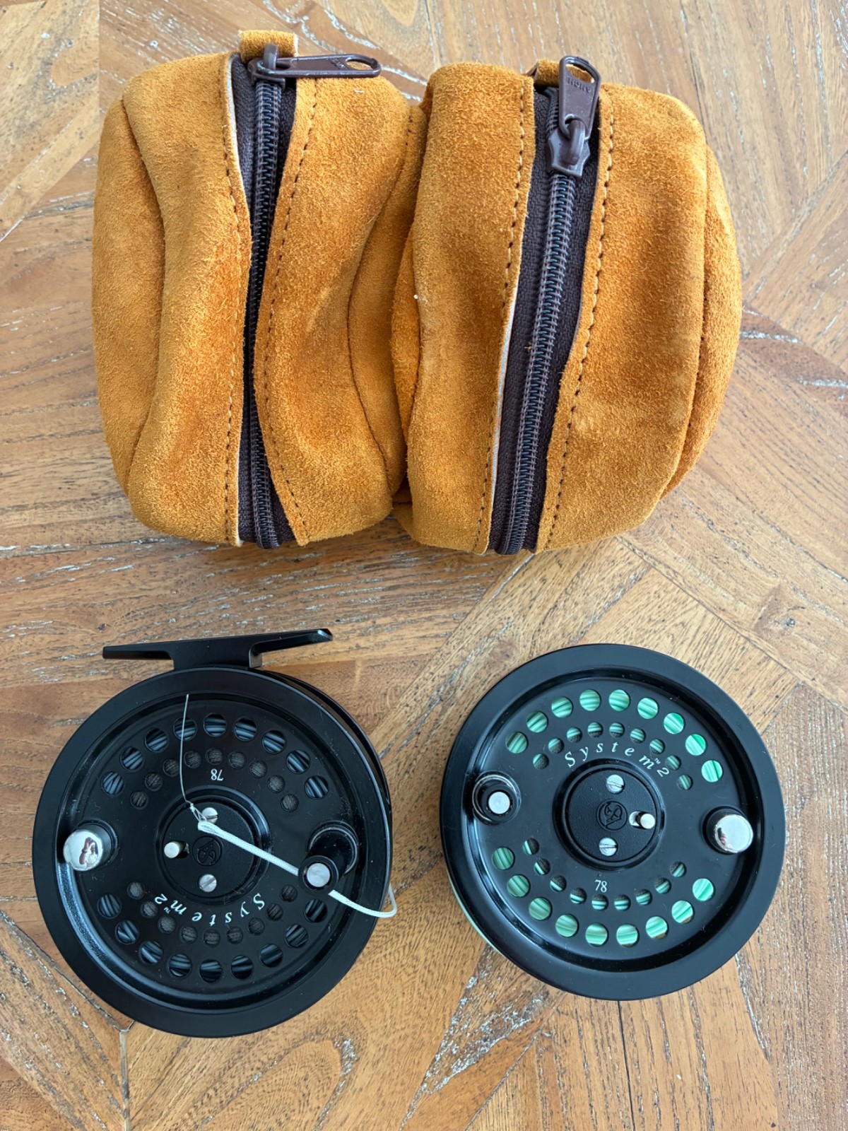 Scientific Anglers System 2 reel +spare spool+pouch