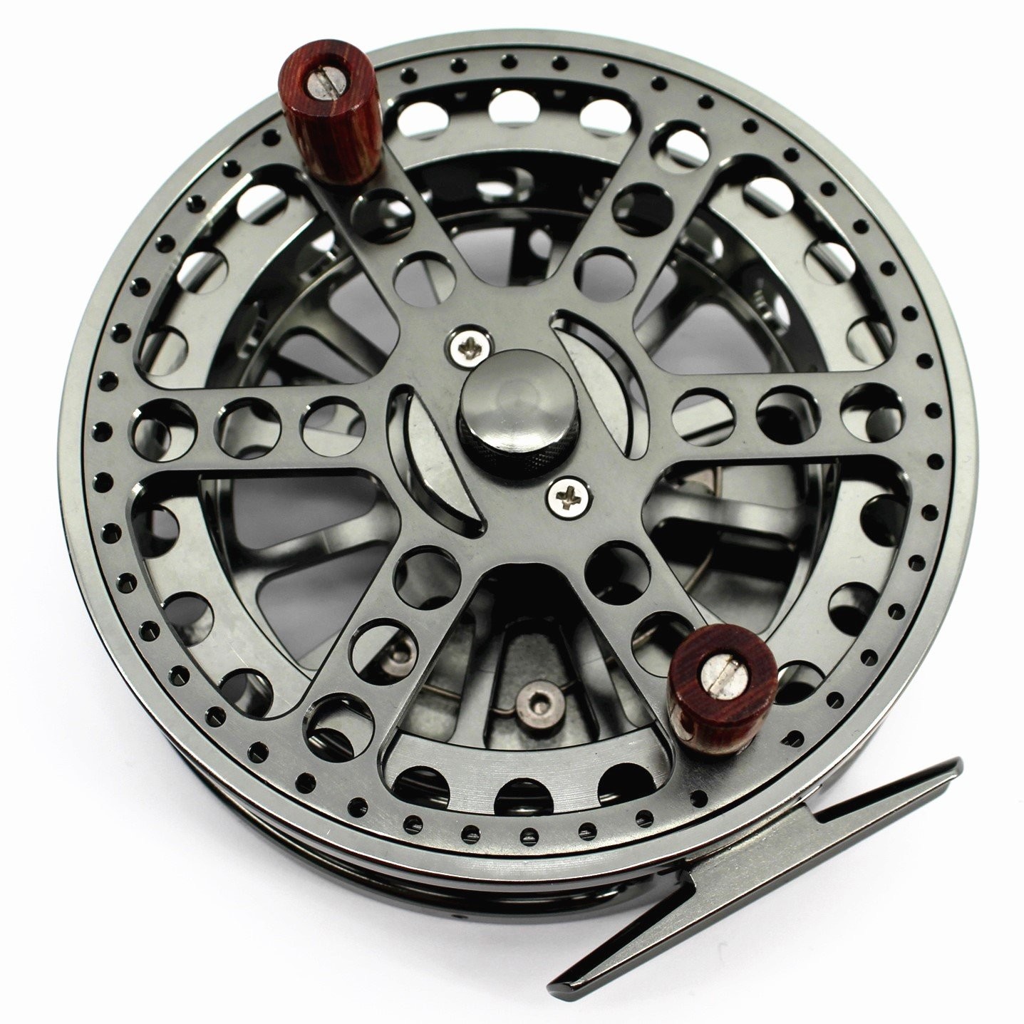 Float Reel Centre PIN Steelhead Fishing COARSE Trotting 4.75″, Grey