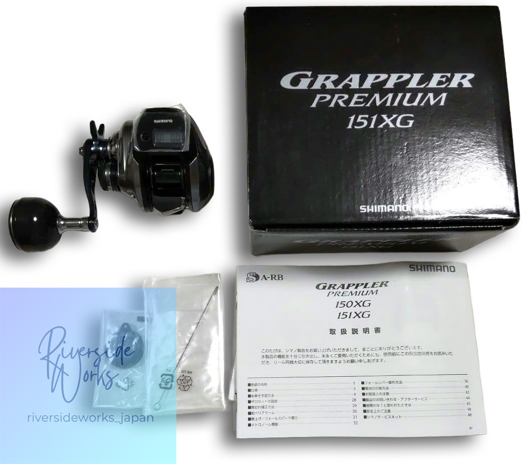 Bait Reel Shimano 18 Grappler Premium 151XG No Split