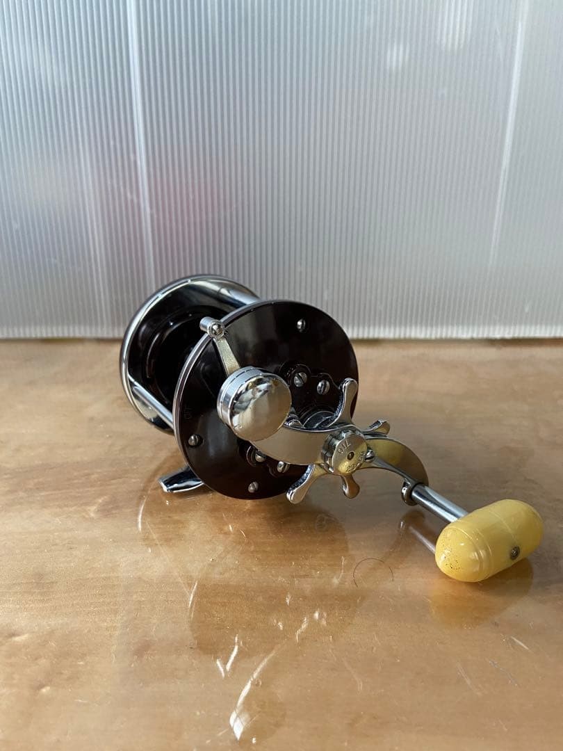 Penn Peerless No9 Vintage Fishing Reel Brown Made in USA