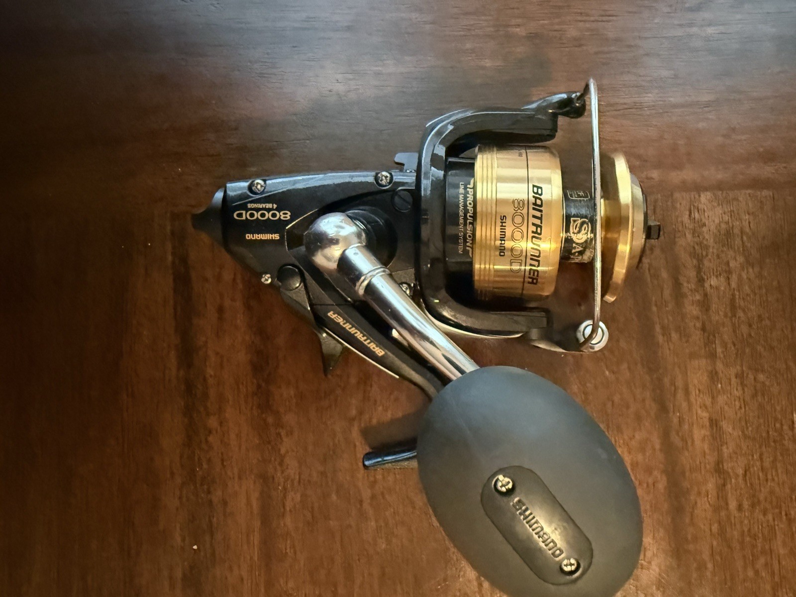 Shimano Baitrunner D Saltwater Reel, Gear Ratio 4.8:1, 21.7 oz.
