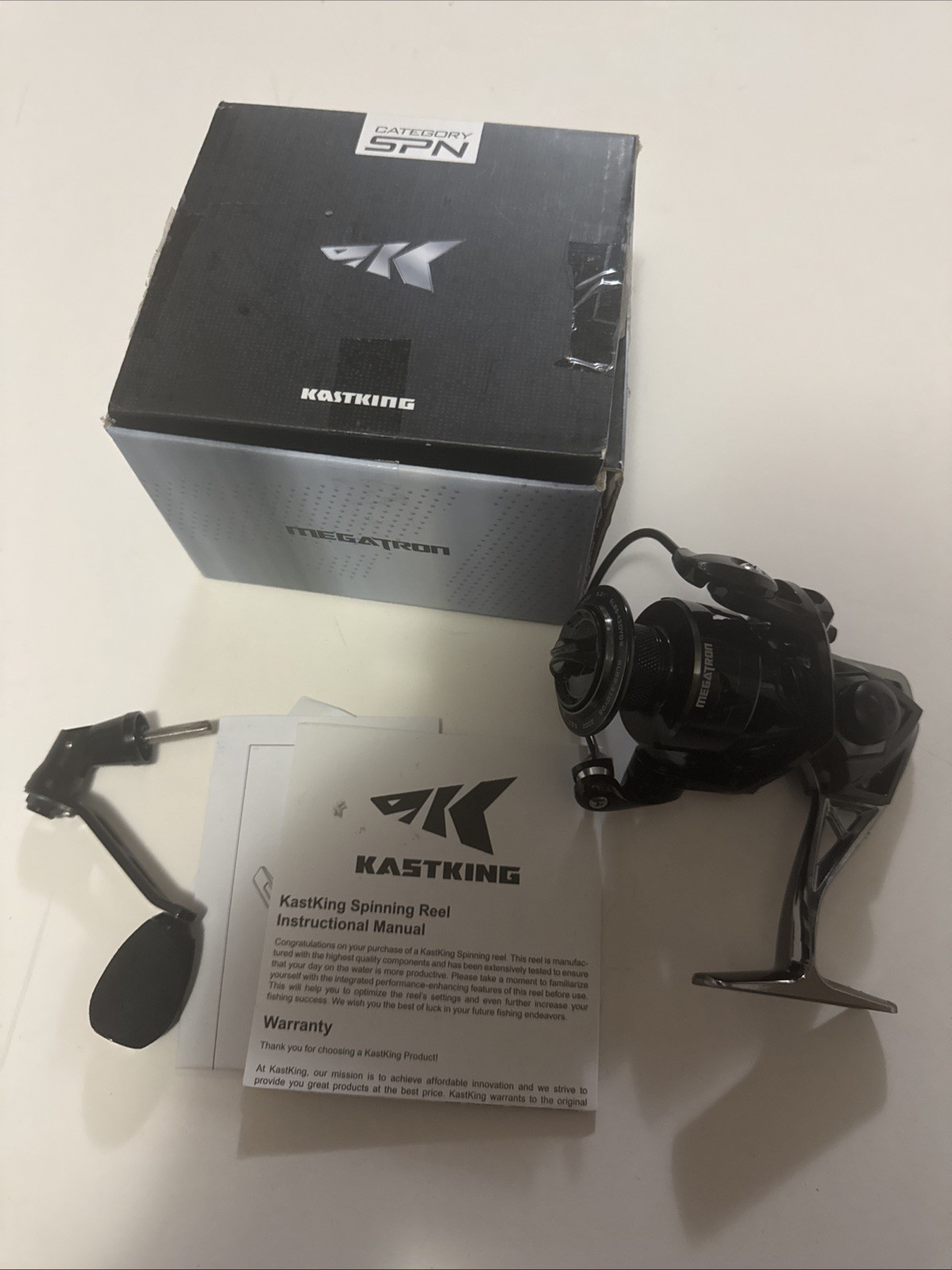 KastKing MegaTron 2000 Spinning Reel Freshwater & Saltwater Spin Fishing Reels