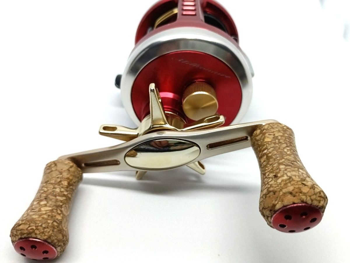 Daiwa IZE Factory Millionaire Light 103L Left Handle Baitcasting Reel Red Japan