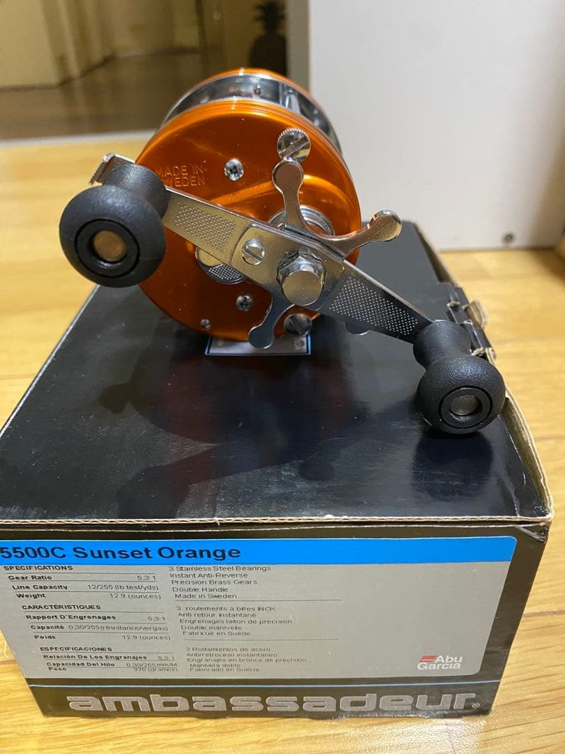 AbuGarcia Ambassadeur 5500c Sunset Orange