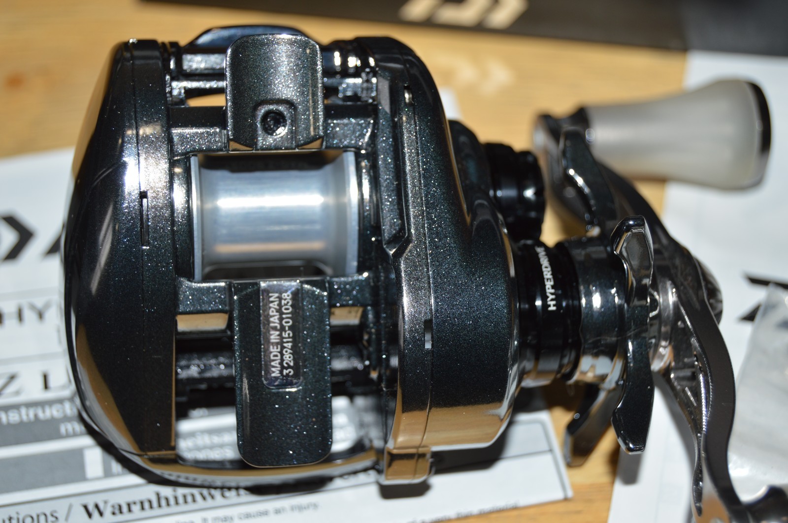 daiwa STEEZ limited SV TW 1000H baitcast 7.1:1 12 bearing spool handle upgrades