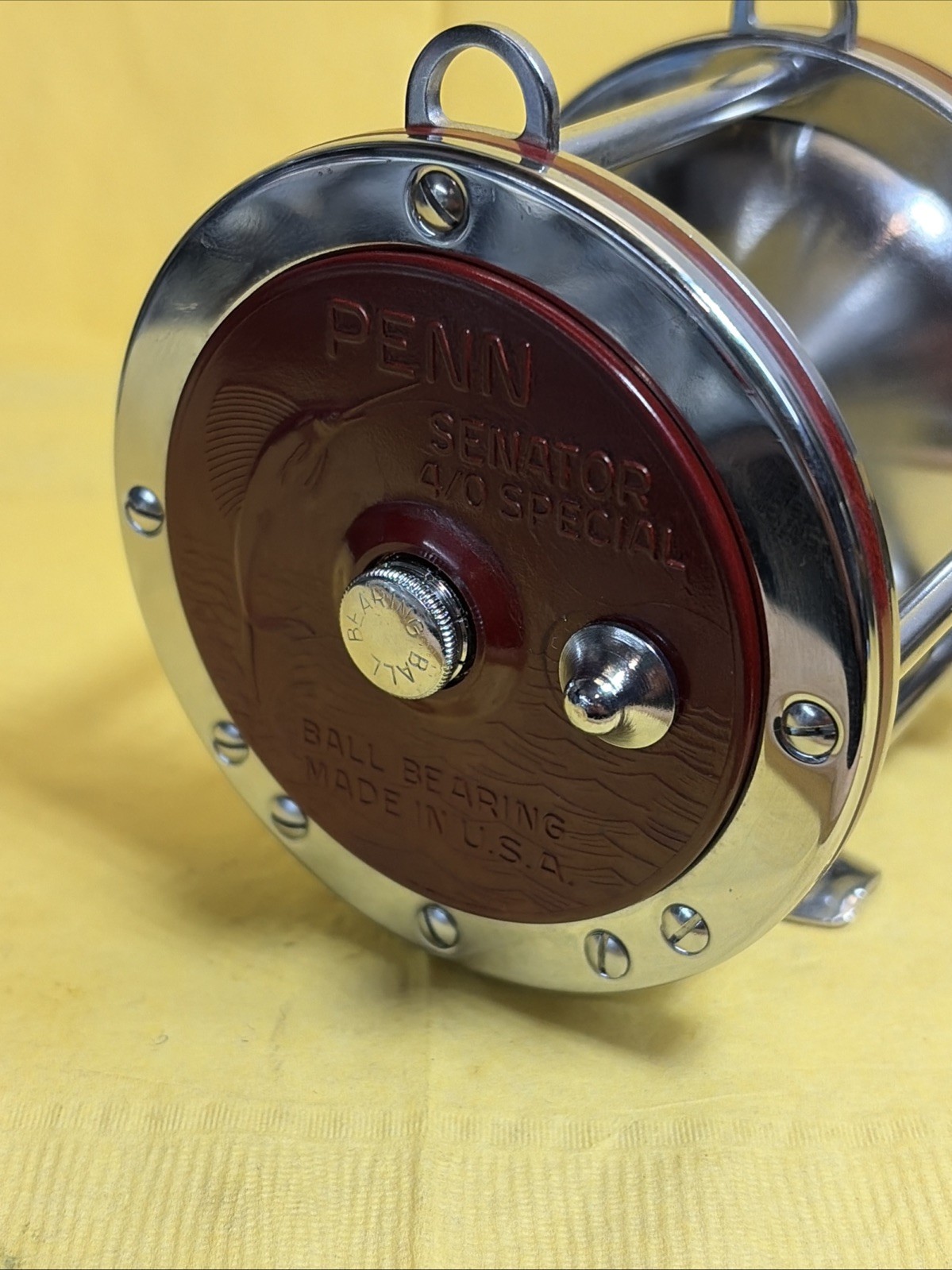 1970’s Penn Senator 113H 4/0 Big Game Fishing Reel Very Clean w/Box & Contents