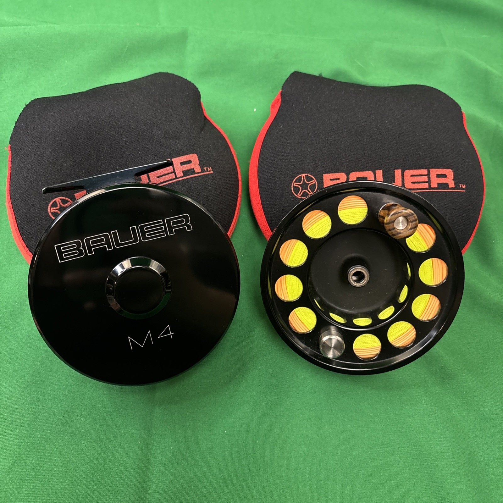 **BEAUTIFUL** BAUER M4. 7/8/9wt Fly Reel & Extra Spool