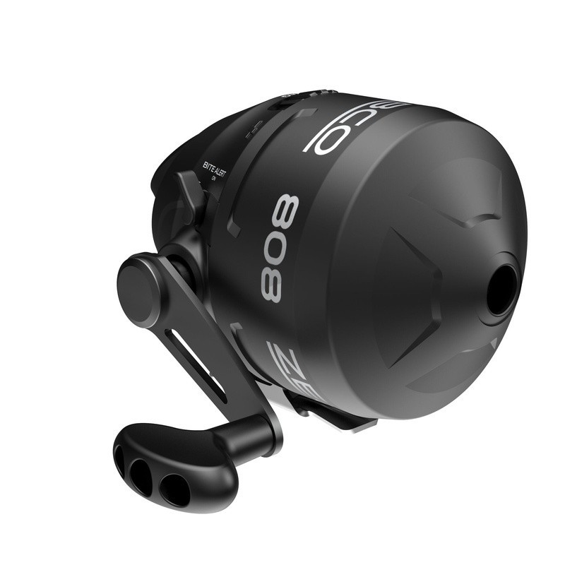 Heavy Duty Spincast Reel Anti Reverse Bite Alert Smooth Performance 80 New