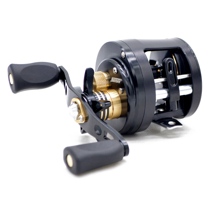 400 Size Round Reel Metal Body 9+1 BBs 6.0:1 Smooth Retrieve Baitcasting Fishing