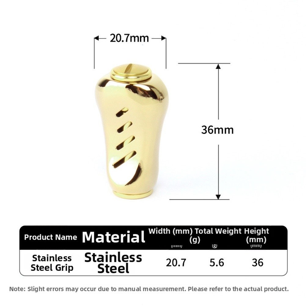 Metal Alloy Reel Knob 36×20.7mm 5.6g for and Baitcasting Fishing Reels