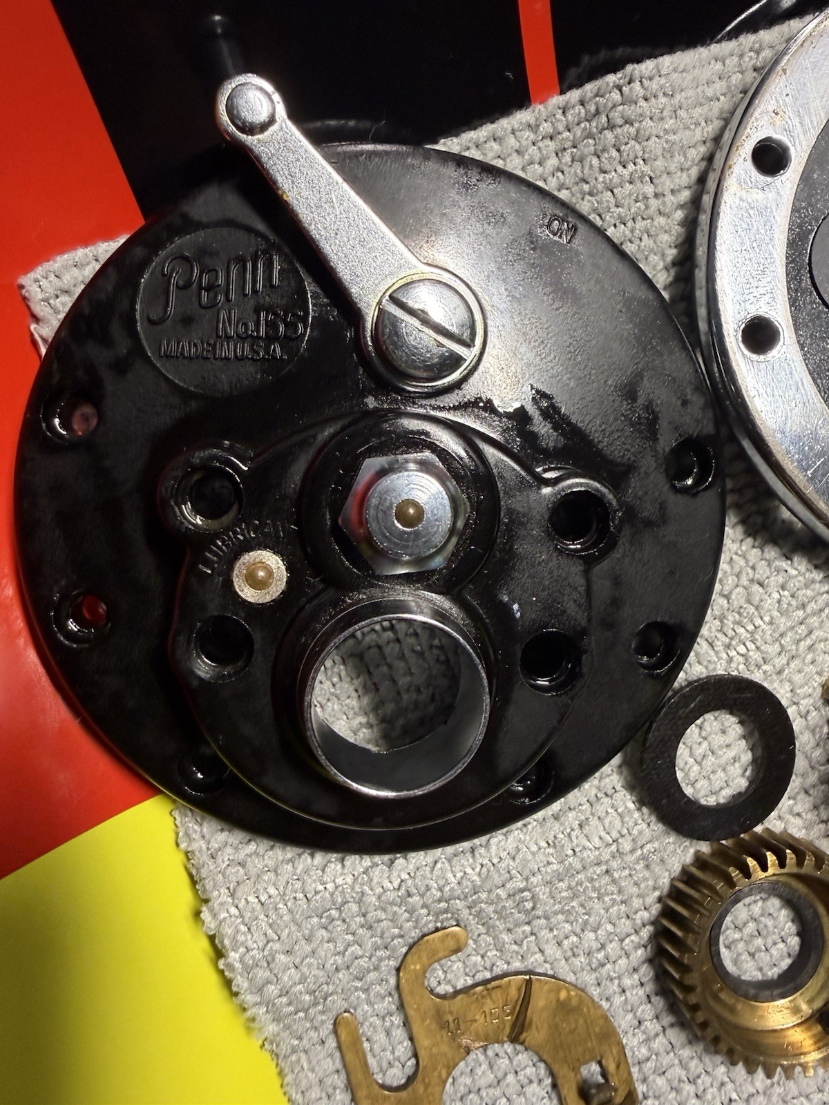 Penn No.155 Trolling Reel Saltwater Stainless Steel (Fully Serviced)