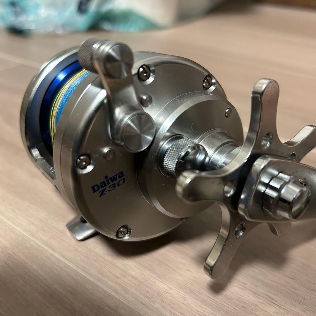 DAIWA SALTIGA Z 30 Japanese Bait Casting Reels Used From Japan