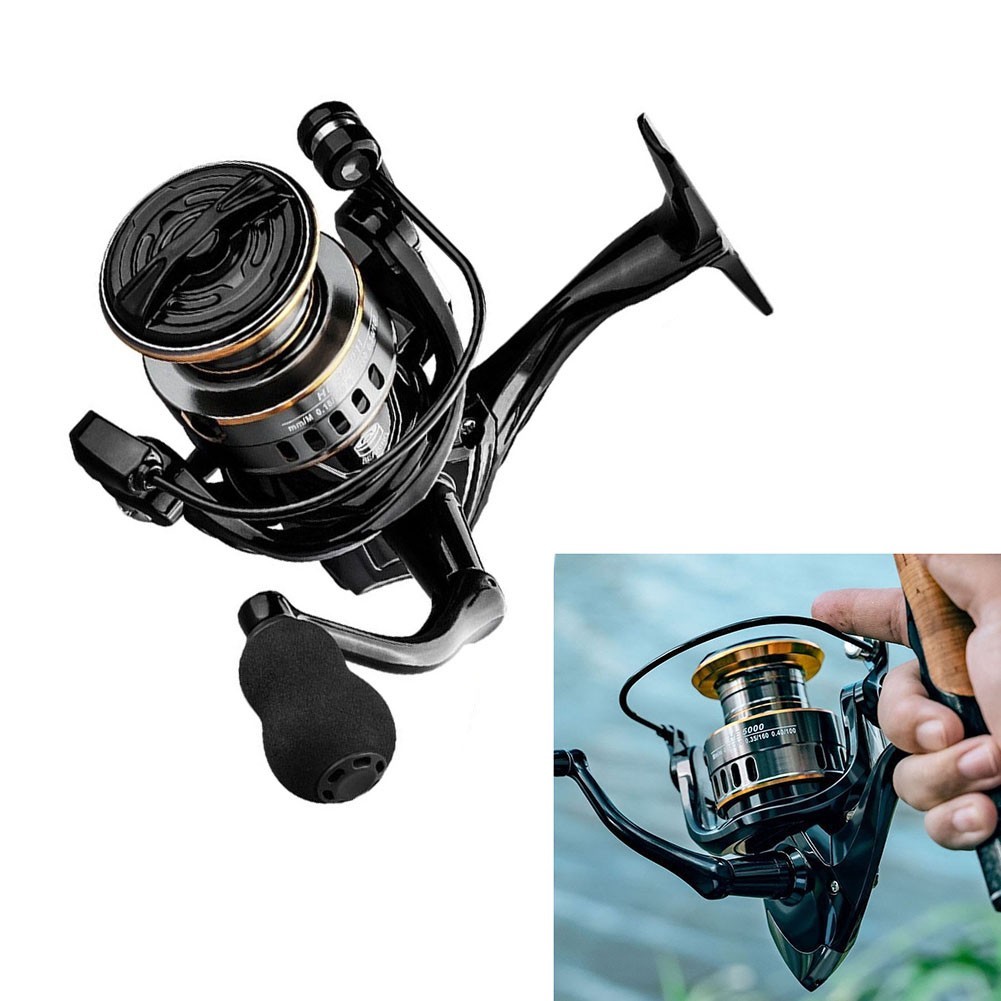 Metal Reel 10KG Wool Pad Brake Aluminum Spool for Freshwater Saltwater