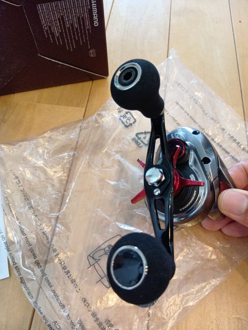 Shimano Scorpion MD 300XGLH Left Baitcasting Reel Box Japan Used