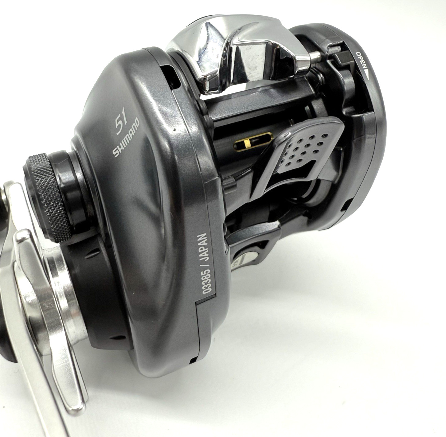 Shimano ALDEBARAN 51 Left Hand Baitcasting Reel with Box From JAPAN „Near Mint+“