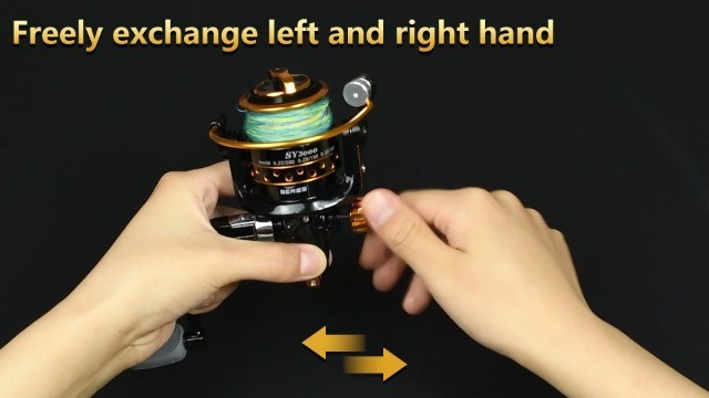 Lightweight Ultra Smooth Spinning Reel 12+1 BB for Ice/Summer Fishing 3000/1000