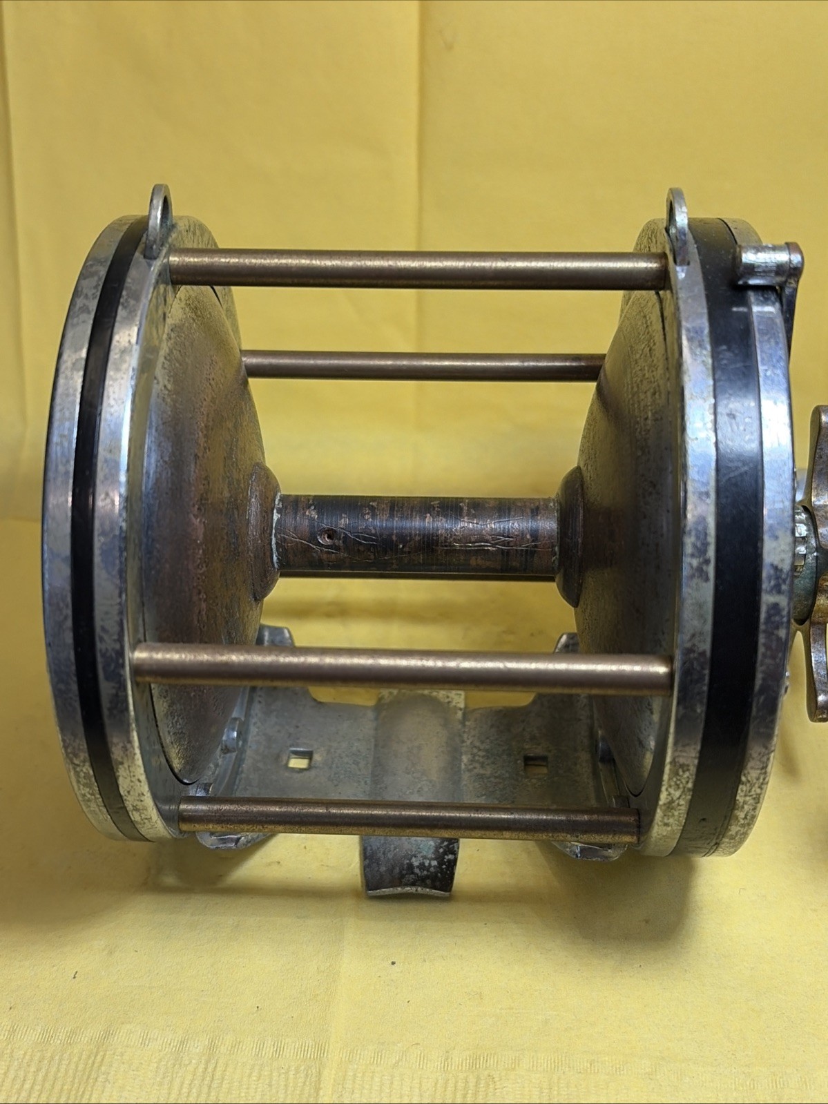 Vintage Early Release Penn Senator 115 9/0 Fishing Reel 5 O’Clock Crank Position