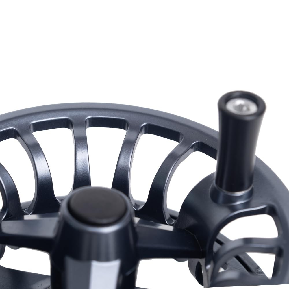Fly Fishing Reel 5/6wt CNC Aluminum Alloy, UltraLight, Instant Spool Change…
