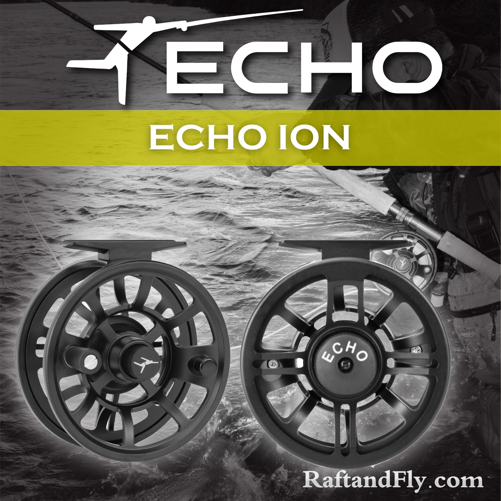 Echo Ion 8/10wt Fly Reel – 12 Month Warranty – Free Shipping