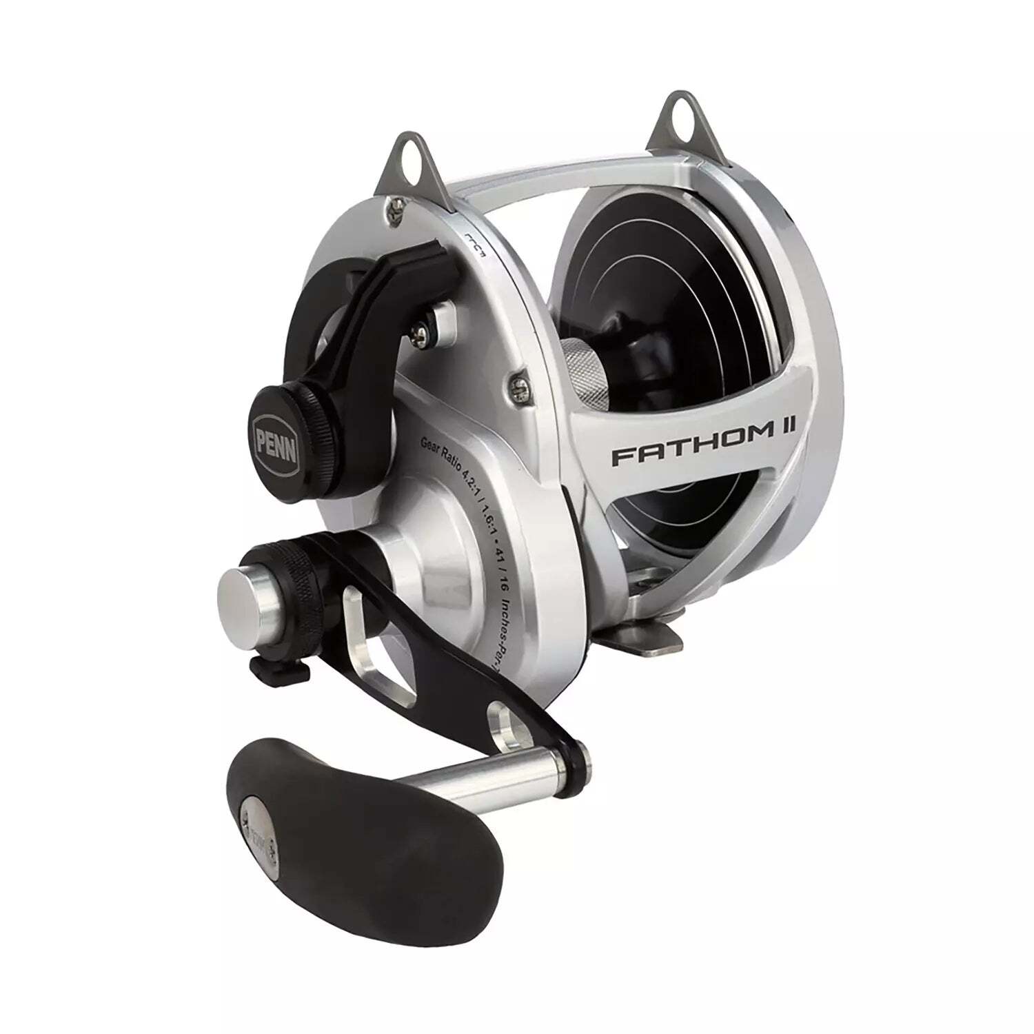 Penn Fathom II Lever Drag 2 Speed Overhead Reel