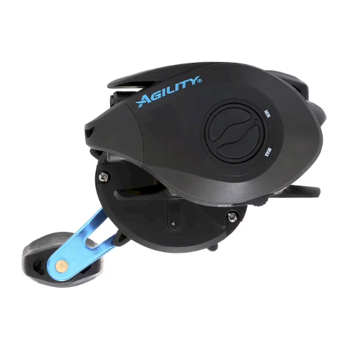 Shakespeare Agility Low Profile Reel, Right Hand Fishing Reel