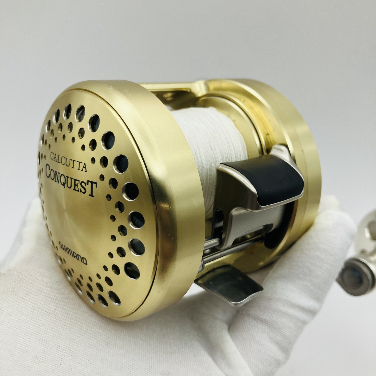 „Excellent+++++“ Shimano 01 CALCUTTA CONQUEST 300 Right Bait Casting Reel s0567