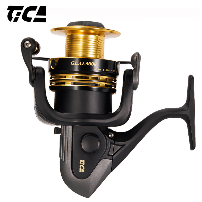 TICA GEAL 10KG Front Drag Spinning Fishing Reel w/ Graphite Frame Aluminum Spool