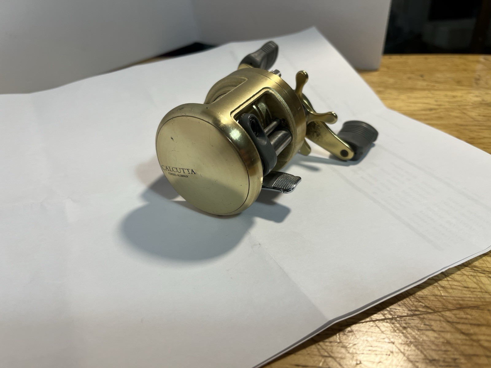 Shimano Calcutta 151 Left Hand Bait Casting Reel Made In Japan
