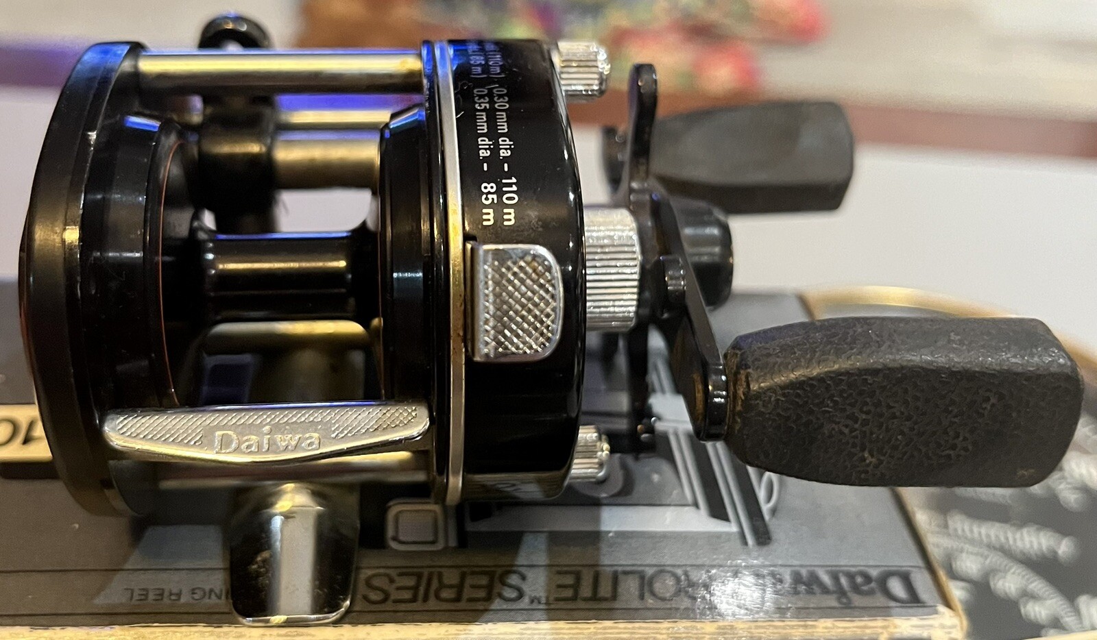 RARE~Daiwa ProLite Reel~PL-1000~High Speed~JAPAN~NOS~Mint~Complete With Bag