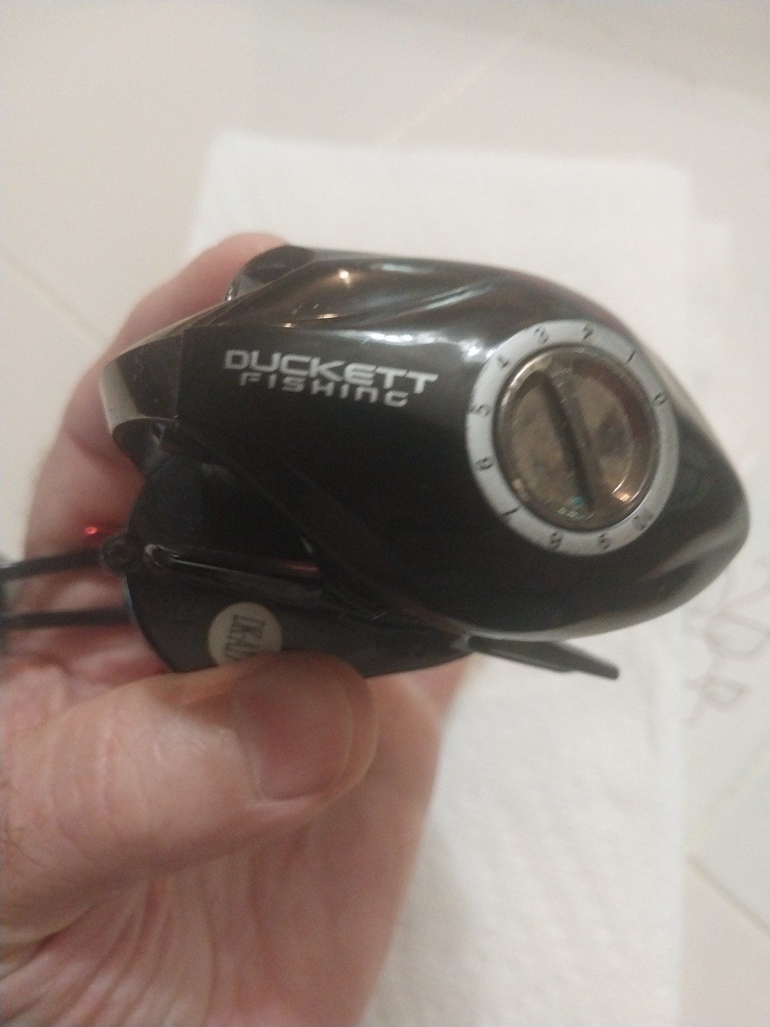 Duckett Fishing Reel 360RB Used Super Nice Clean Works Great See Pictures Please