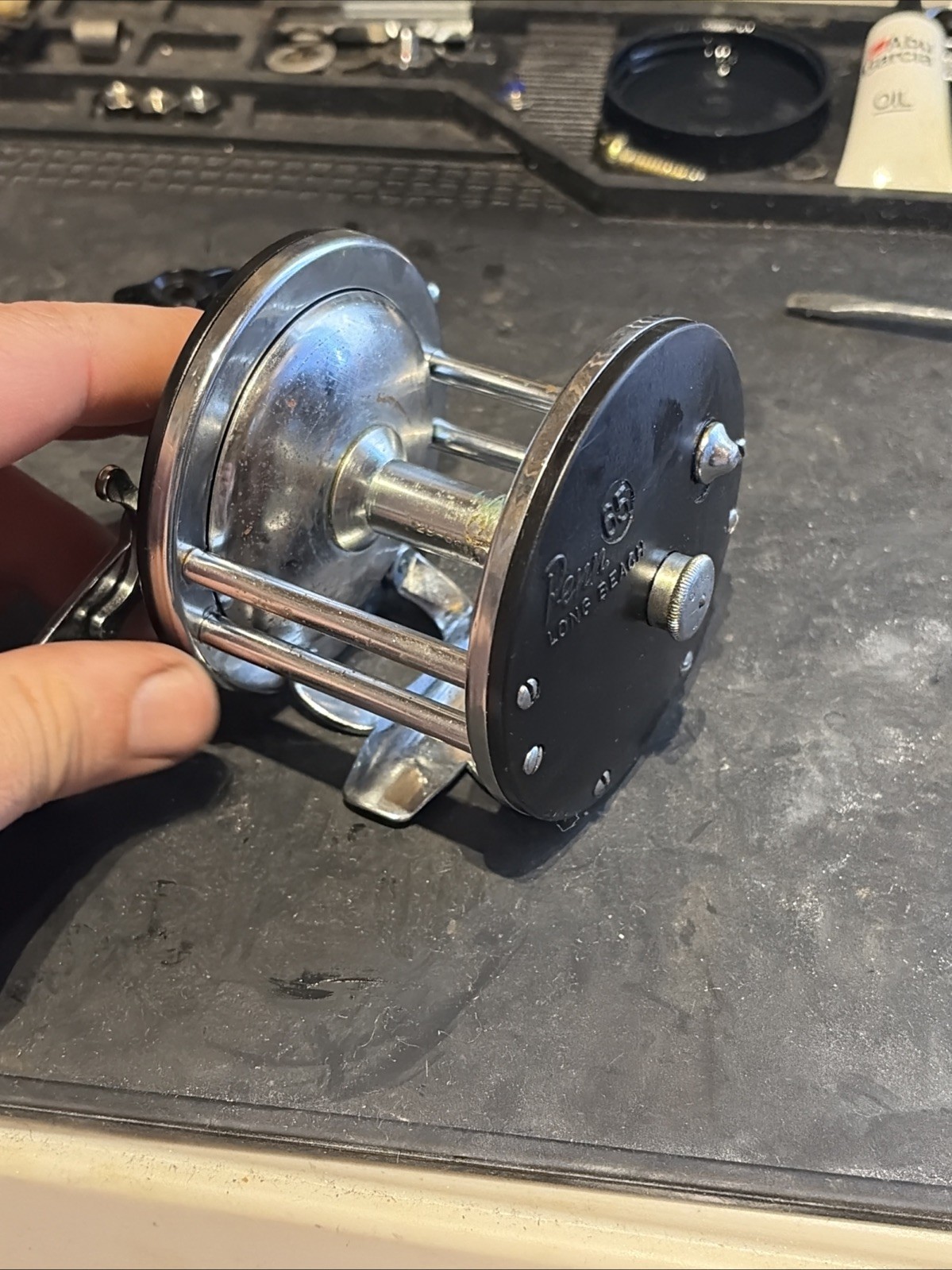 PENN Long Beach 65 Reel Bait Caster Level Wind Saltwater Vintage
