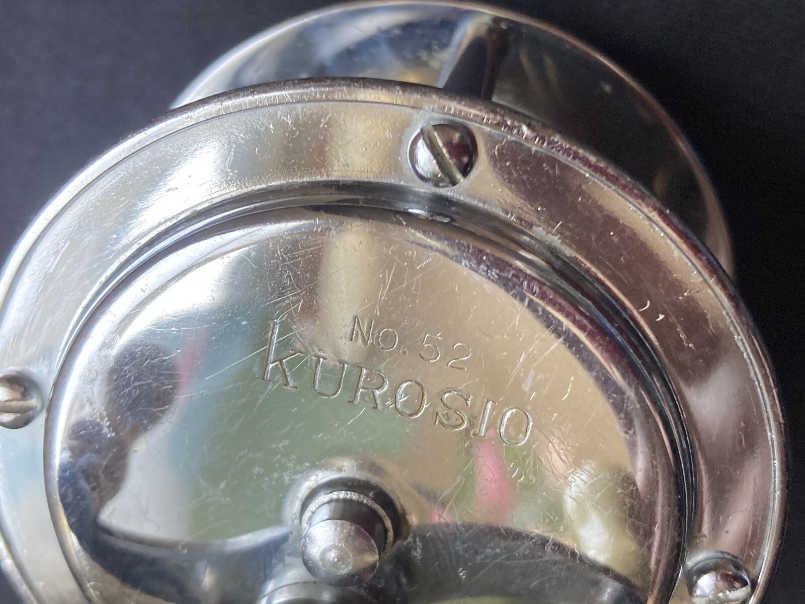 Toyo Seiki Kuroshio Direct Reel Model No.52 Old Vintage rare reel worked from JP
