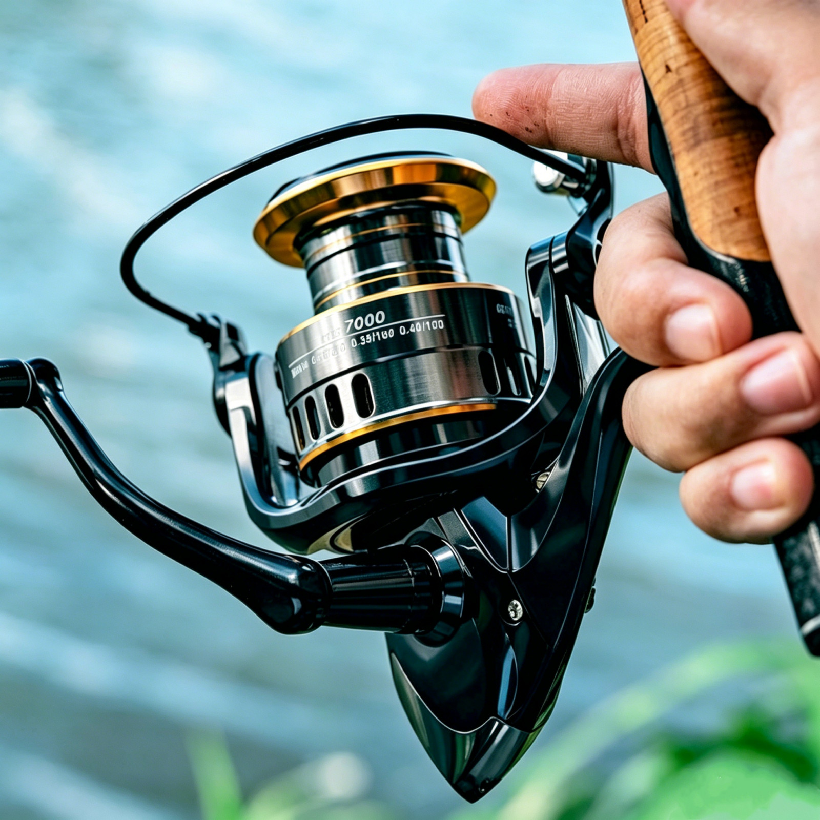 Metal Spinning Fishing Reel Left Right Hand Reel Lightweight Freshwater 5.2:1