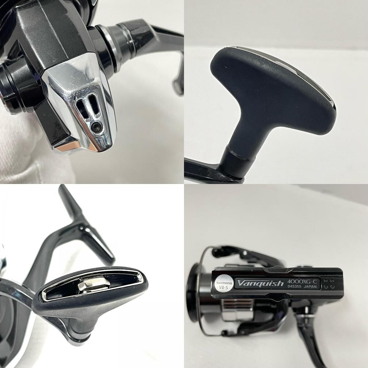 Shimano 23 Vanquish 4000XG Spinning Reel JDM Super Light MGL Rotor Near Mint