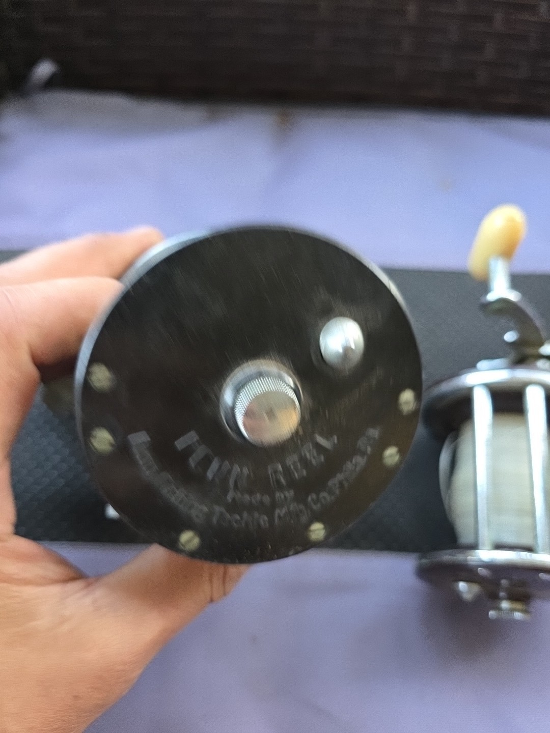 Vintage Penn Monofil 25 & Long Beach 65 Reels Pre Owned Condition Untested D7
