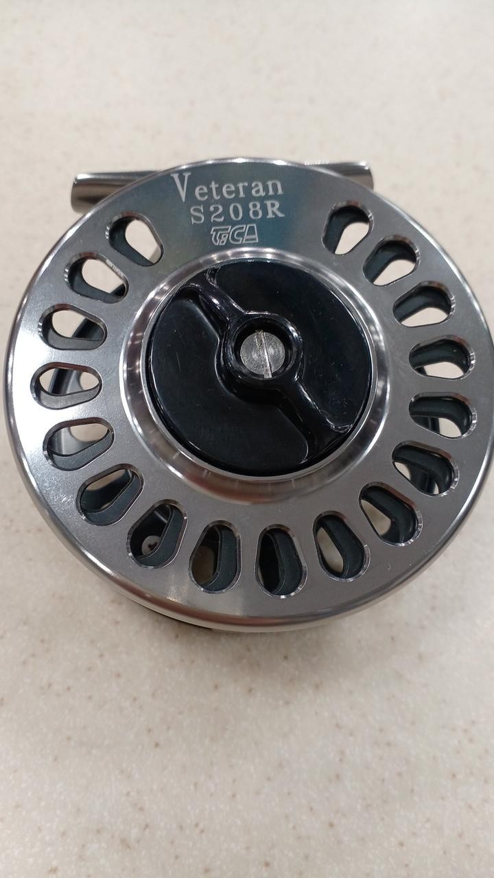 TICA Veteran S208R Fly Reel Diameter 80mm 175g With Case From Japan