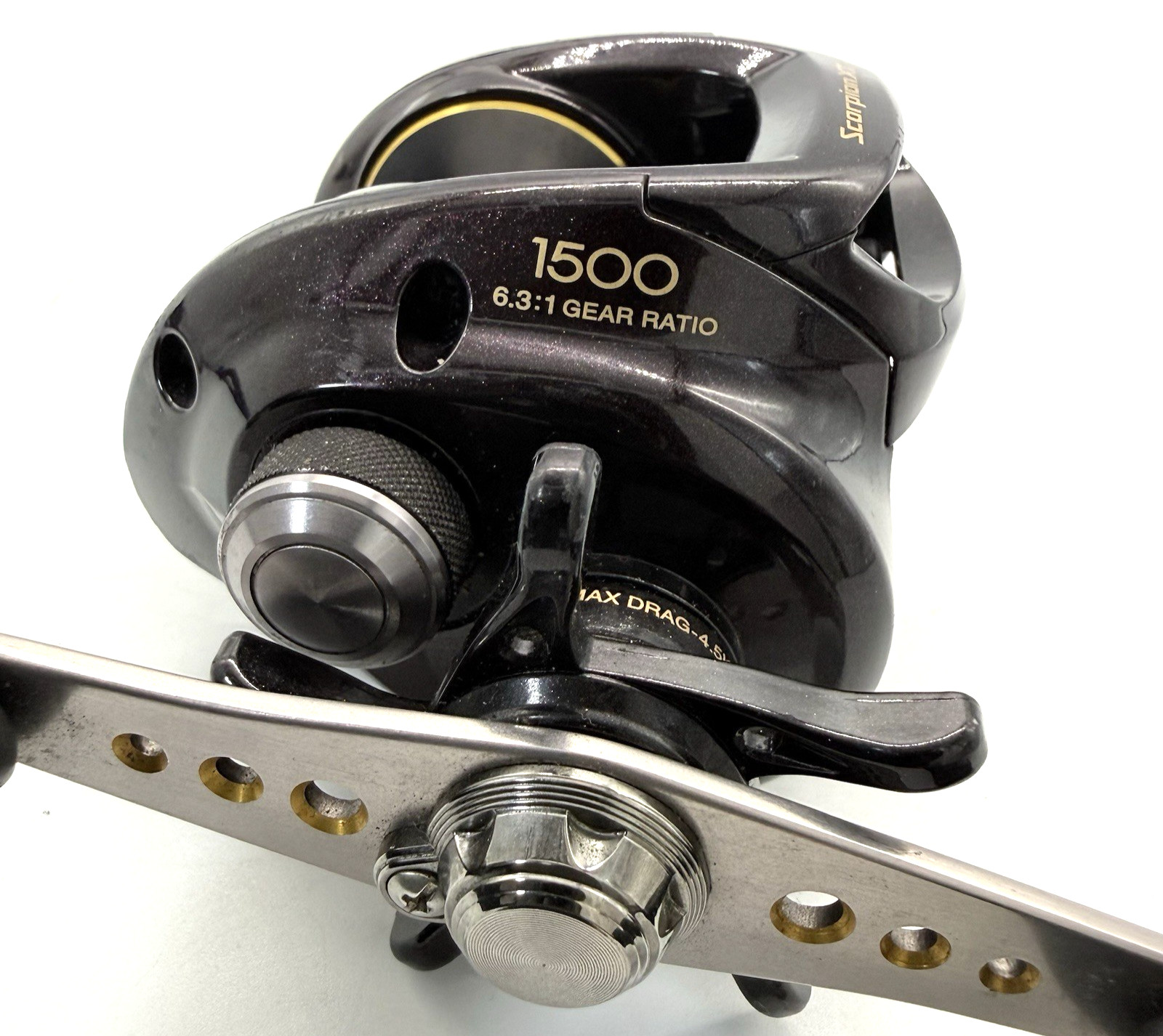 Shimano Scorpion XT 1500 RIGHT Handed Bait Casting Reel No box JPN „Excellent++“