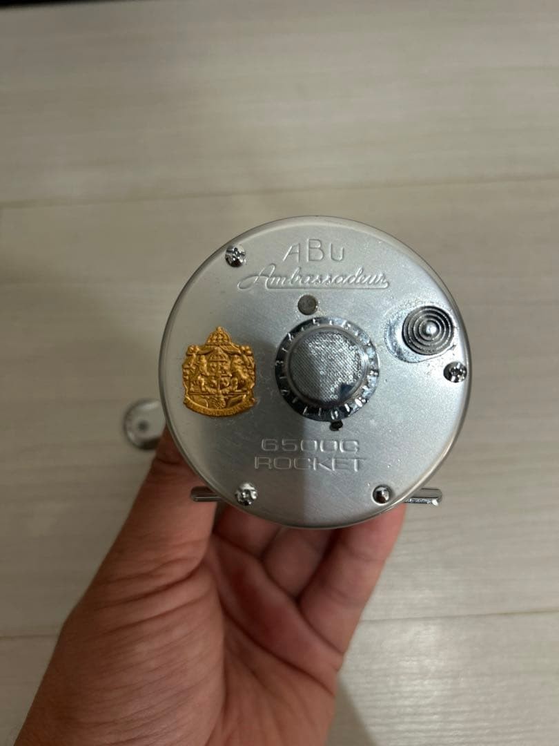 Abu Garcia Ambassadeur 6500C Locket Silver Gold 559944