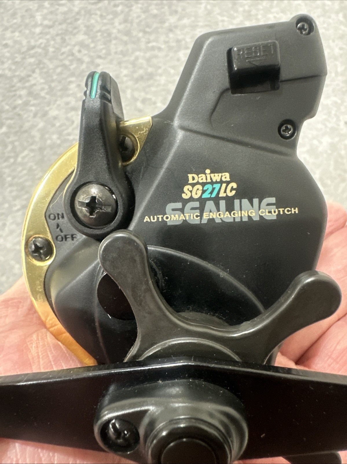Daiwa Sealine SG27LCA Direct Drive Line Counter Trolling Conventional Reel-NWOB