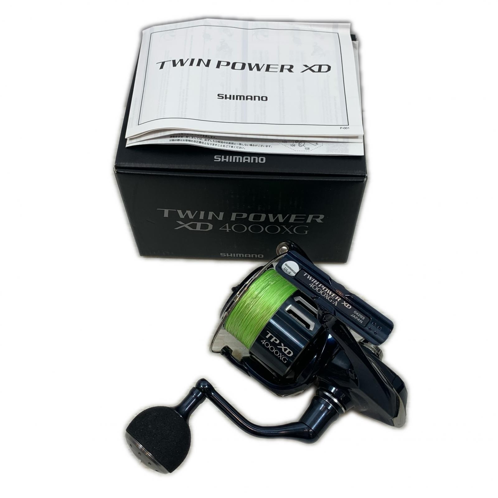 SHIMANO Spinning reel 21 Twin Power XD4000XG 04293