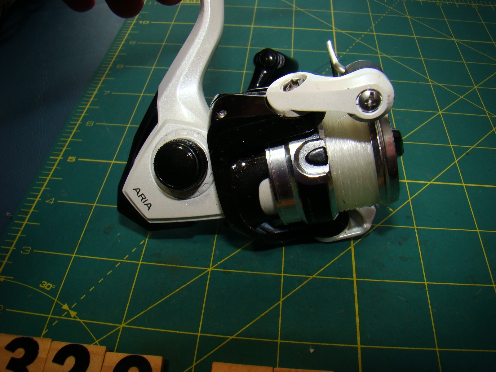 W0329 PR OKUMA ARIA-20A ULTRA LIGHT SPINNING REEL FISHING REEL