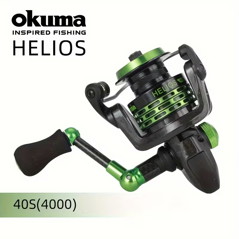 Okuma Helios 6.0:1 8BB+1RB Hx-40s 4000 Hi-Speed SPIN Fishing Reel Tournament Ed