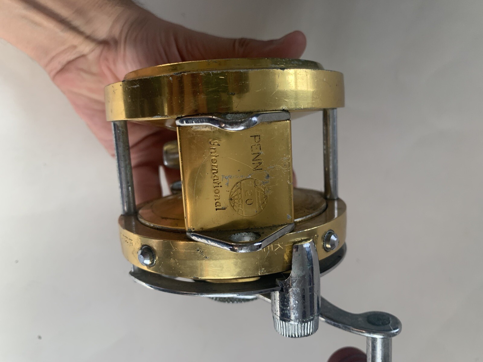 Penn International 20 Single speed Saltwater Reel. Right handed.