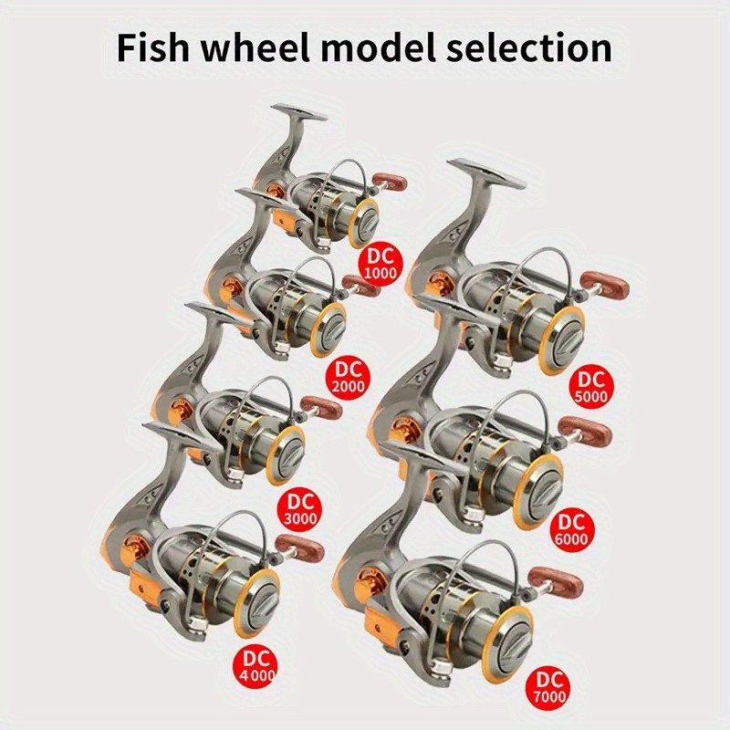 Spinning Fishing Reel 5.2:1 Gear Ratio Freshwater Saltwater Right Left Hand Tool