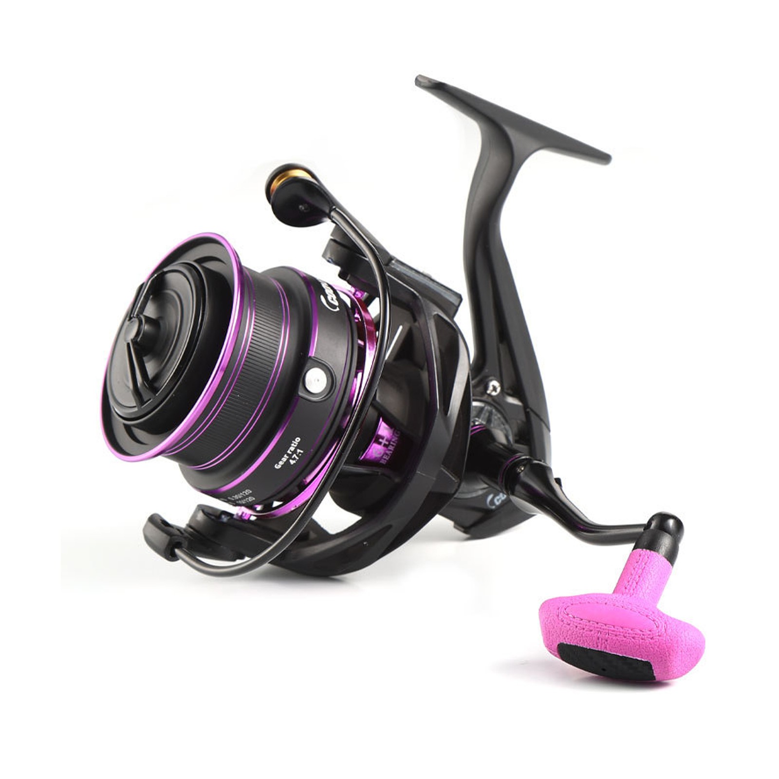 Heavy Duty Metal Fishing Rotating Reel For Effortless Casting KBQB